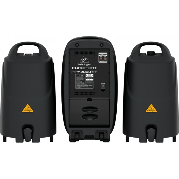 BEHRINGER PPA2000BT SISTEMA PA PORTATILE 2000 WATT CON BLUETOOTH E EFFETTI MIXER + CASSE
