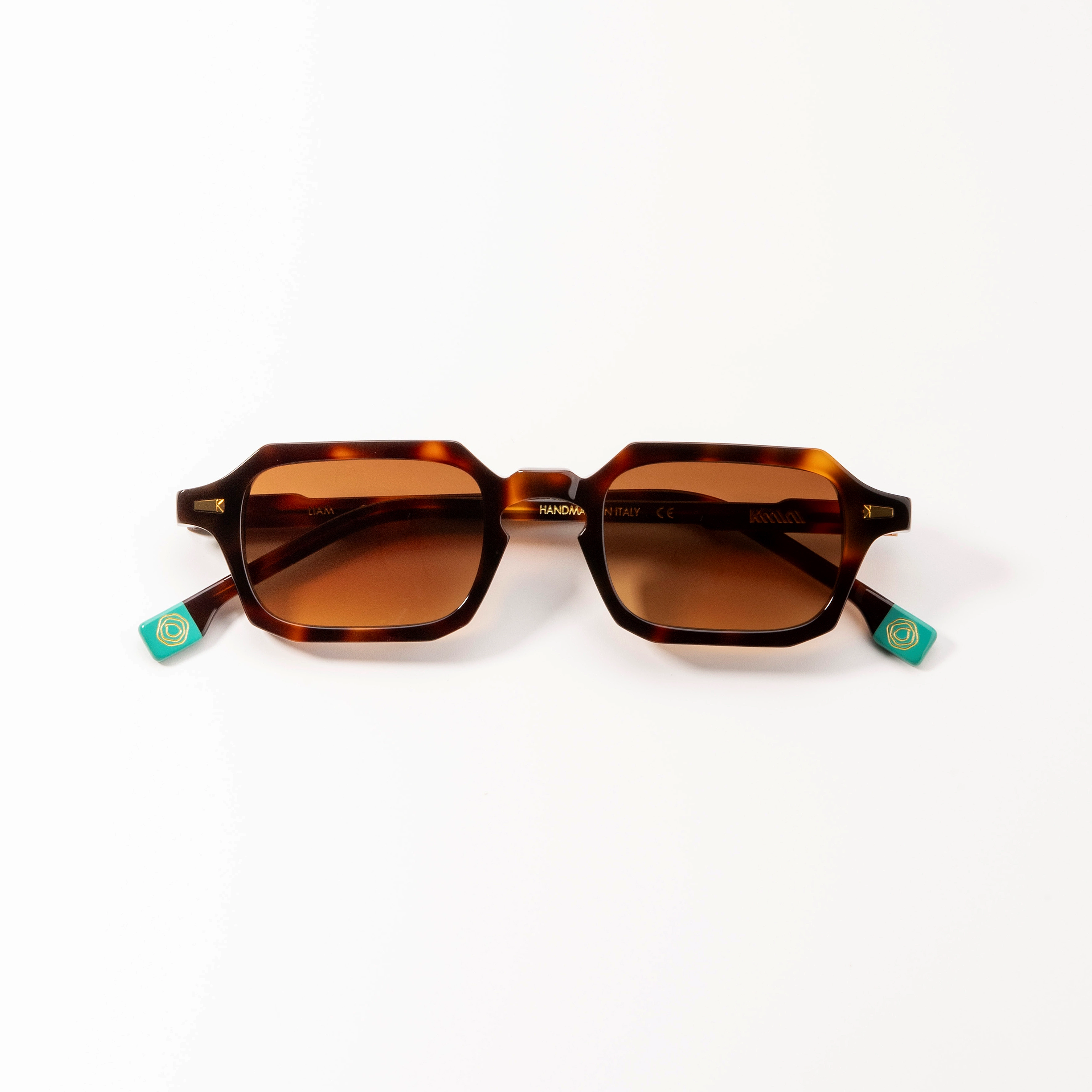 メガネ KYME Kyme - OWEN CON 2 - OPTICAL GLASSES - yellow tortoise Kyme Owen Con 2 - Optical Glassesyellow Tortoise | italist