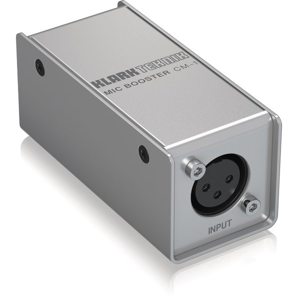 KLARK TEKNIK MIC BOOSTER CM1 PREAMPLIFICATORE CON GUADAGNO +25dB PER MICROFONI