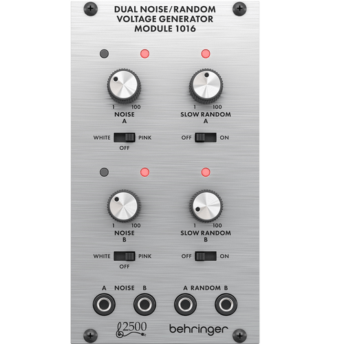 BEHRINGER 1016 DUAL NOISE RANDOM VOLTAGE GENERATOR MODULE EURORACK 2500 SERIES