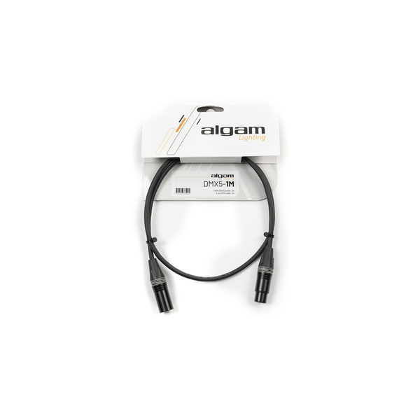 Algam Lighting DMX5-1M Cavo DMX 5 Poli 1 mt