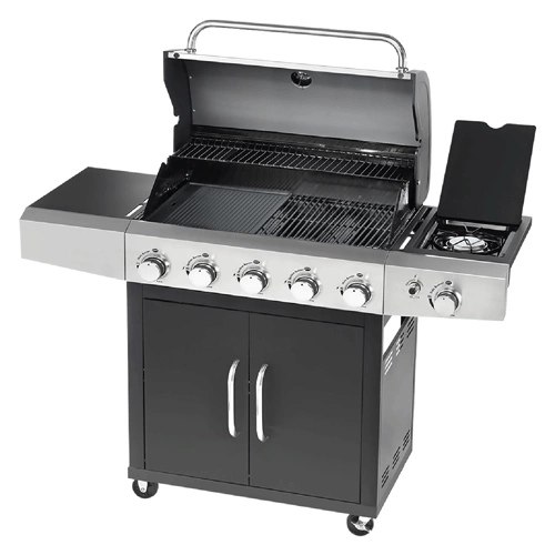 BARBECUE A GAS 'INDIANAPOLIS 5 TITANIUM' kw 18,45