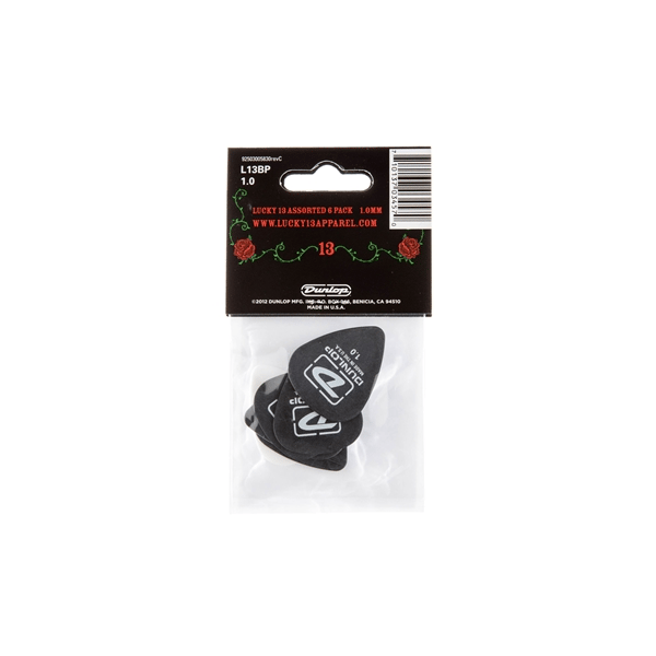 Dunlop L13BP1.0 Lucky 13 1.0mm Player/6