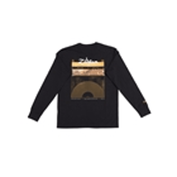 Zildjian ZALS0011 LONG SLEEVE BLACK TEE SMALL