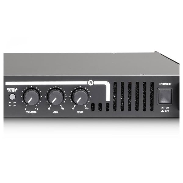 PALMER MACHT 402 FINALE DI POTENZA A RACK 19" PER CHITARRA 400W