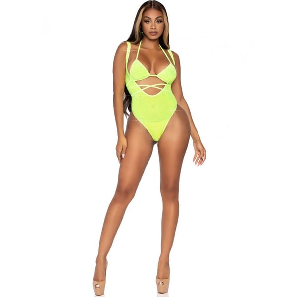 TOP BIKINI E BODY LEG AVENUE TAGLIA UNICA
