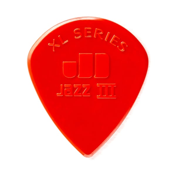 DUNLOP 47RXLN RED PLETTRI NYLON JAZZ III
