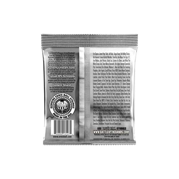Ernie Ball 3127 RPS Coated Titanium Beefy Slinky 11-54