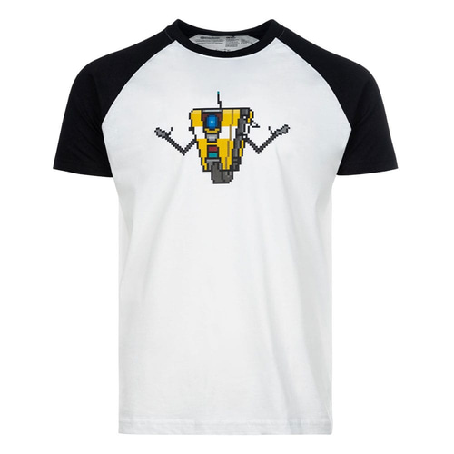 Borderlands Camiseta Claptrap Pixel Art