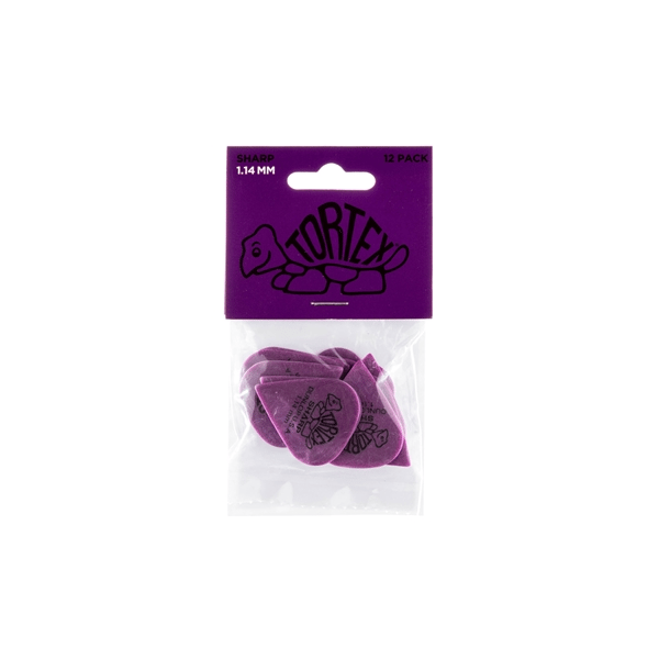 Dunlop 412P1.14 Tortex Sharp Purple