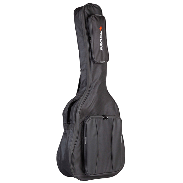 PROEL STAGE Borsa per chitarra Classica in poliestere 600D antistrappo con imbottitura da 10mm. Disponibile nel colore nero.