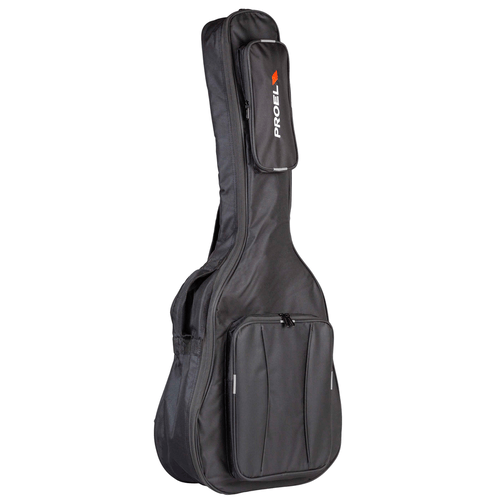 PROEL STAGE Borsa per chitarra Classica in poliestere 600D antistrappo con imbottitura da 10mm. Disponibile nel colore nero.