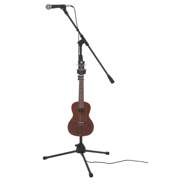 Gator Frameworks GFW-MICUKE-HNGR - Supporto con morsetto per ukulele o mandolino