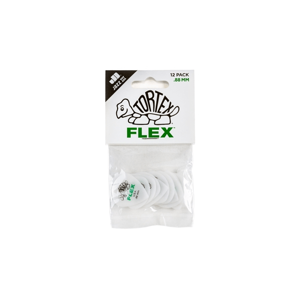Dunlop 468P.88 Tortex Flex Jazz III .88mm pack/12
