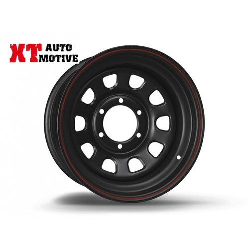 CERCHIO 16x7 ET -25 DAYTONA NERO PER HYUNDAI