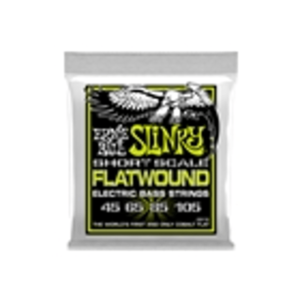 Ernie Ball 2818 Slinky Short Scale Flatwound El Bass 45-105