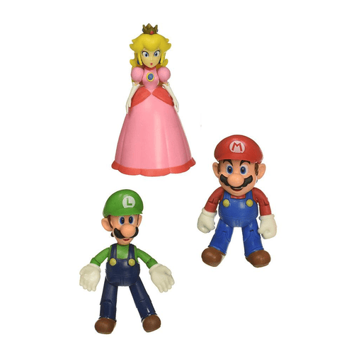 World of Nintendo Actionfiguren 3er-Pack Pilzkönigreich 10 cm