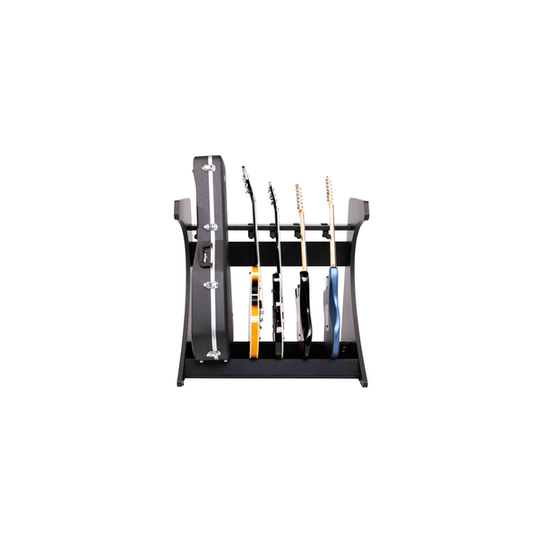 Gator Frameworks GFW-ELITEGTR5RK-BLK Rack per chitarre 5-7 posti in finitura nera<br>