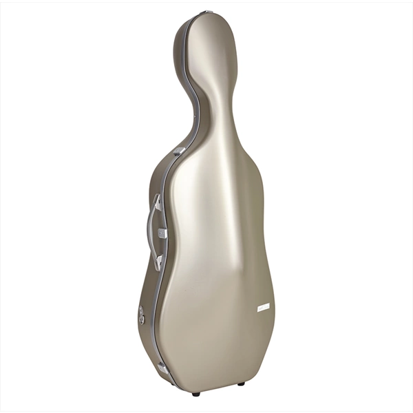 BAM ITALIA SUP1005XLCS CUSTODIA HIGHTECH SUPREME IN POLICARBONATO PER VIOLONCELLO - CHAMPAGNE - SILVER
