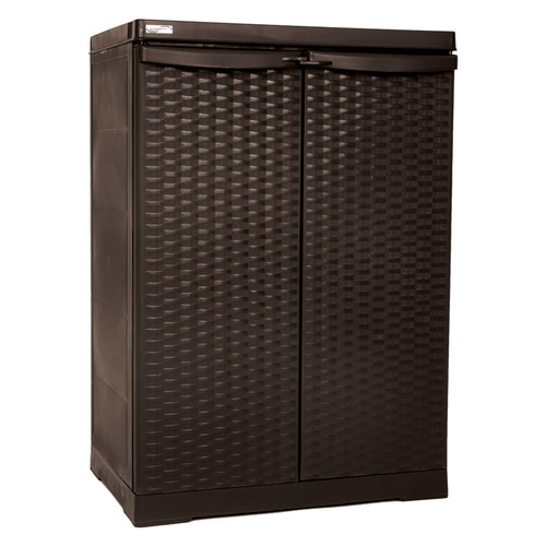 ARMADIO BASSO 'RATTAN WENGE' cm L 65x P 45x H 91