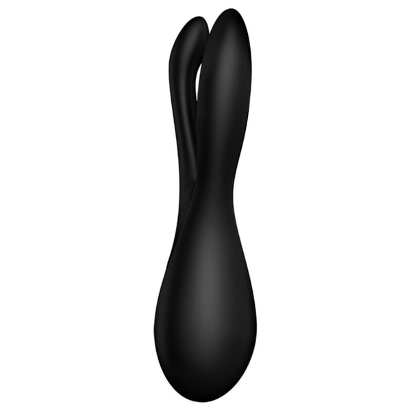 VIBRATORE SATISFYER THREESOME 2 - NERO
