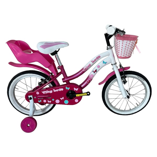 BICICLETTA BIMBA 'VICKY' 20" - bianco/viola