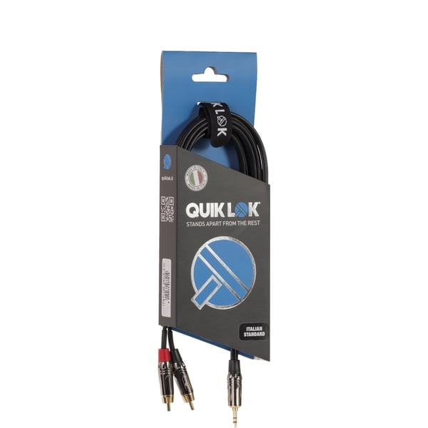 Quik Lok ITST/J352RCA-5 Jack Stereo/2 RCA M