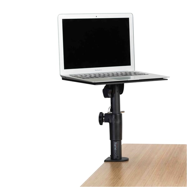 Gator Frameworks GFWSPKSTMNDSKCMP Supporto Clamp-On per monitor da studio
