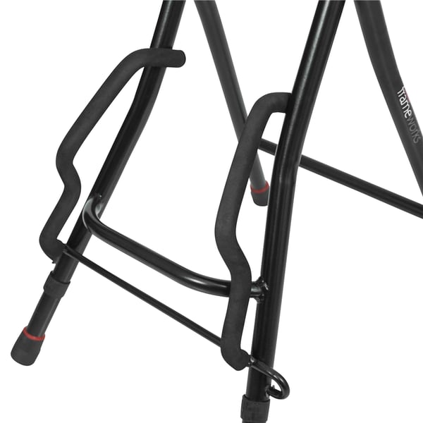 Gator Frameworks GFW-GTR-SEAT Sgabello con stand per chitarra<br>
