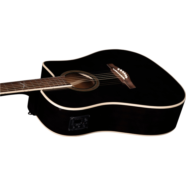Eko Guitars NXT D100ce See Through Black