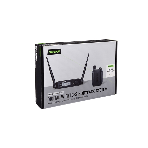 Shure GLXD14+ con MX153 Sistema Wireless Archetto