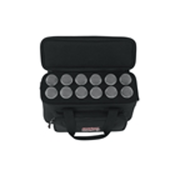 Gator Cases GM-12B Borsa 12 microfoni