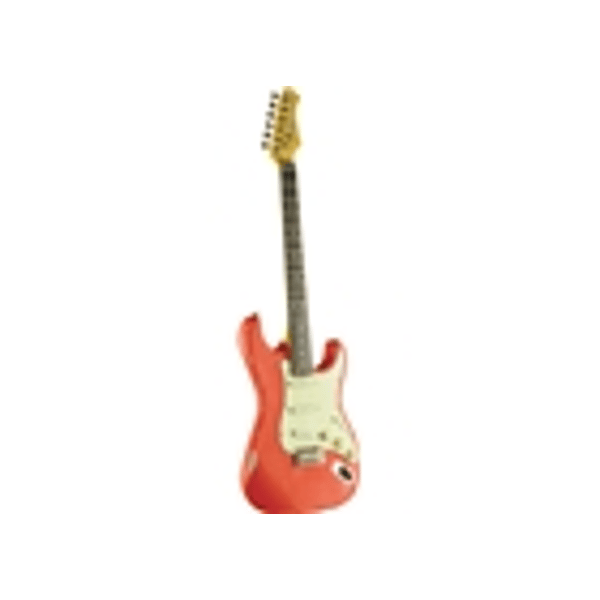 Eko Guitars S-300 Relic Fiesta Red