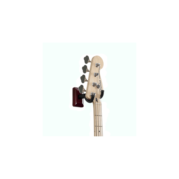 Gator Frameworks GFW-GTR-HNGRCHR Supporto a muro per chitarra con piastra ciliegio<br>