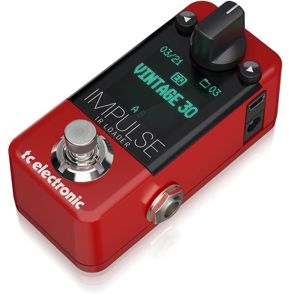 TC ELECTRONIC IMPULSE IR LOADER 12 CELESTION CAB MODELS 99 IR SLOTS 200MS A/B MODE