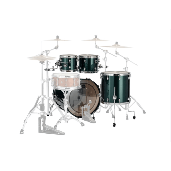 MAPEX IT SE529XMPQ SATURN EVOLUTION MAPLE ROCK 4 PEZZI BRUNSWICK GREEN