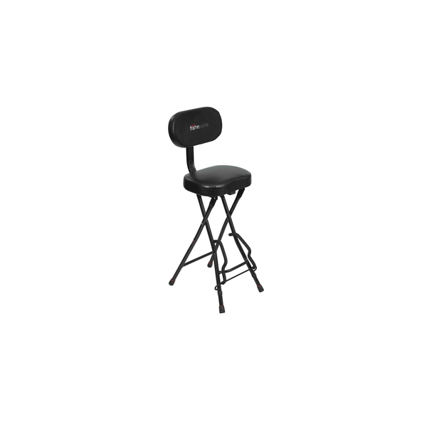 Gator Frameworks GFW-GTR-SEAT Sgabello con stand per chitarra<br>