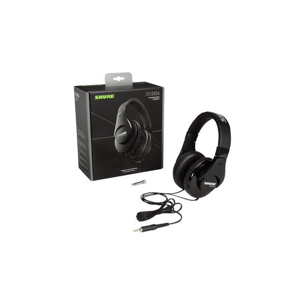 Shure SRH240A-BK Cuffia circumaurale chiusa