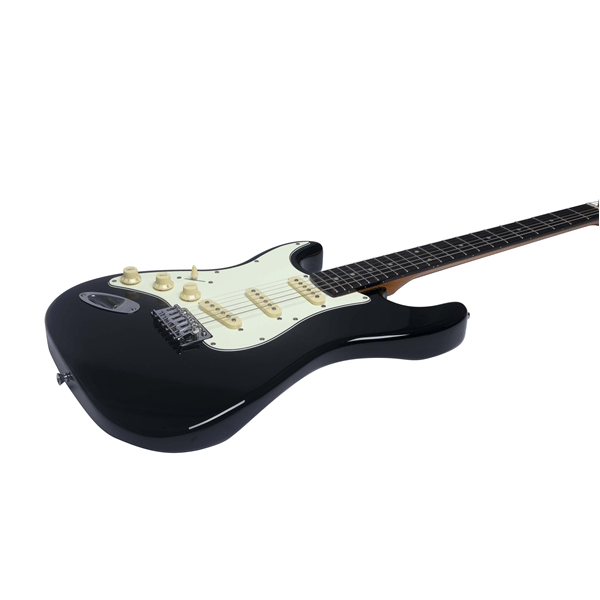 Eko Guitars ST-300 Black LH