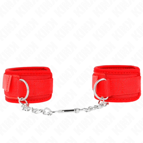 KINK WRIST RESTRAINT KINK - RESISTENZA POLSO IN NEOPRENE ROSSO 42 X 5 CM