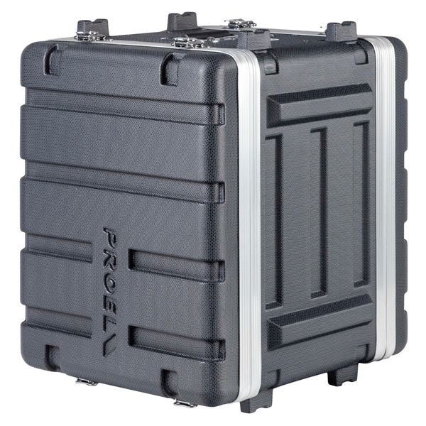 PROEL STAGE Custodia a rack 19' - 8 unità - realizzata in 'Polietilene FORCE'. Profondità interna utile: 307 mm