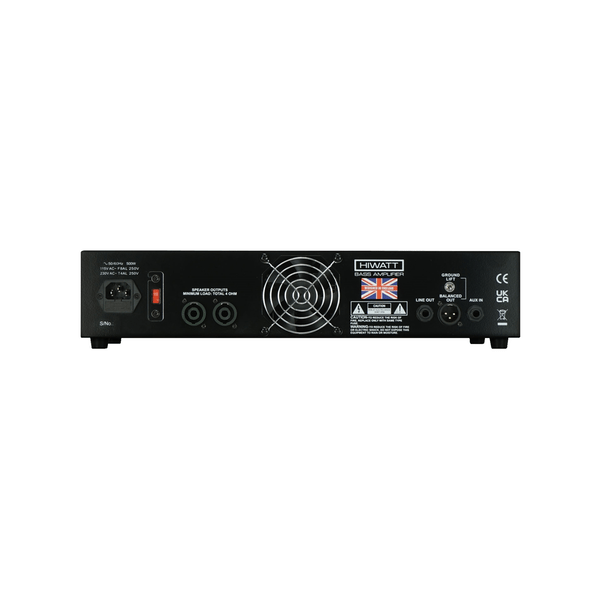Hiwatt Bulldog 440 Studio testata per basso 440 W versione studio