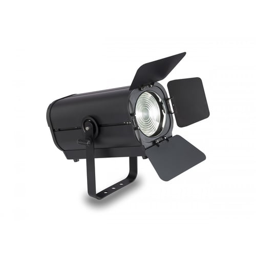CENTOLIGHT Faro Fresnel con LED COB da 200W e Zoom Motorizzato