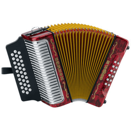 HOHNER CORONA III GCF ROSSO