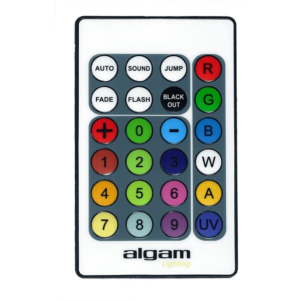 Algam Lighting SLIMPAR-510-HEX Proiettore Par LED 5 x 10W RGBWAU