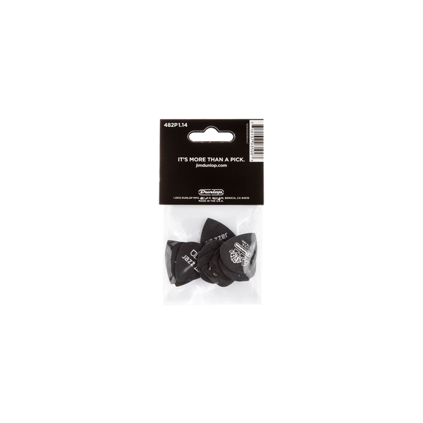 Dunlop 482P Pitch Black Jazz III 1.14