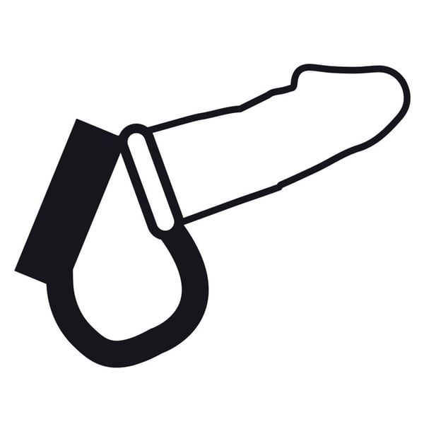 DARKNESS™ - BDSM COCK AND TESTICLE RING