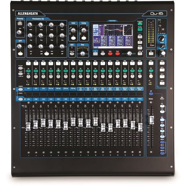 Allen & Heath MIXER Qu-16 Chrome