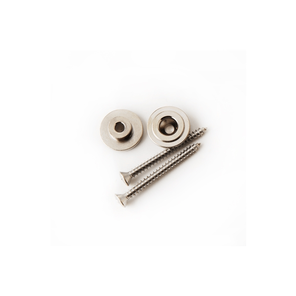 PRS Strap Button & Screw, Nickel (2) (101753::002:)