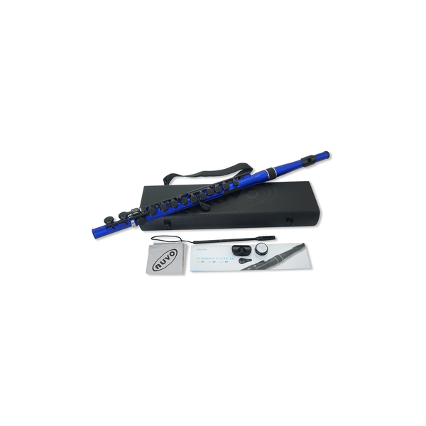NUVO ITALIA STUDENT FLUTE (BLU/NERO)